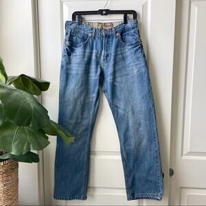 Wrangler Straight Fit 32x30 Jeans Medium Wash